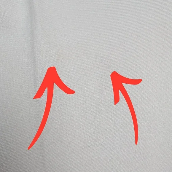 Gallia Women's White Wide Leg Dress‎ Pants Size 8 Minimalist Office Corpcore - Picture 11 of 12